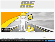 Tablet Screenshot of ire-italy.com